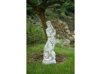 Homme 63cm Sculpture Statue de Conception Figurine Figurine de Jardin Statues